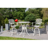 Lyda Cast Aluminium Bar Table