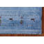 Tapis de couloir bleu Gabbeh