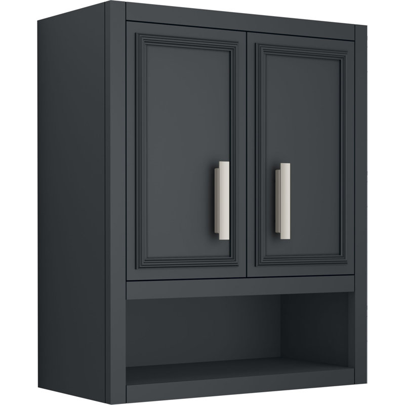 Southerk 28-In X 24-In Wall Cabinet, Slate Gray