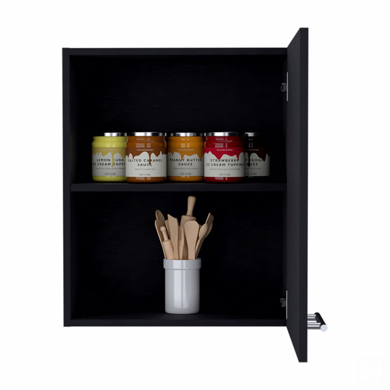 Wall Cabinet, Black