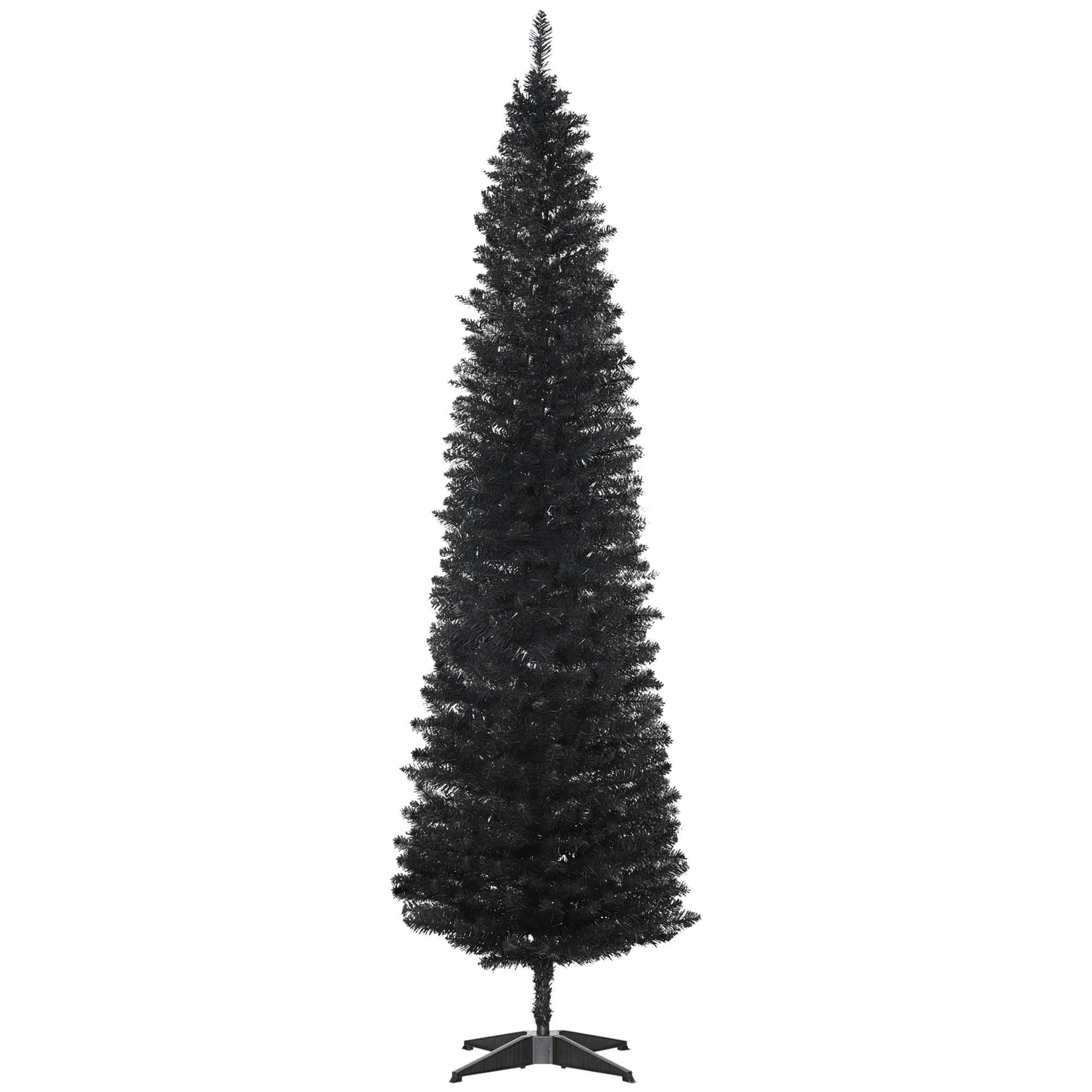 Wrought Studio™ 5/6/7Ft Artificial Slim Pencil Christmas Tree With 390