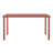 59"×35.4" Outdoor Metal Rectangular Dining Table-2034670911