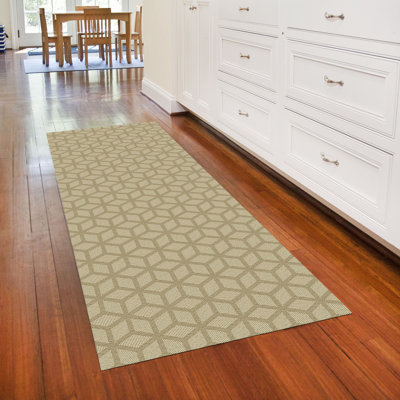 Un-Rug Cubics Rube Low Profile Kitchen Mat by Matterly