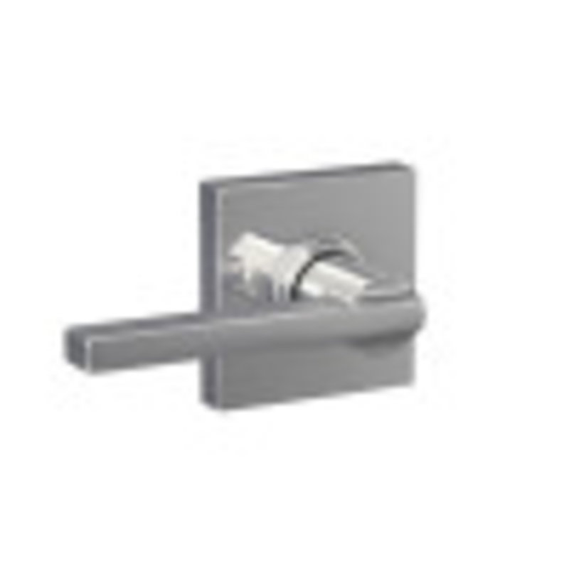 Latitude Passage Leverset with Collins Rosette, Bright Chrome