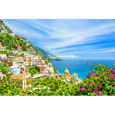 View On Positano 1 Piece Wrapped Canvas Wall Art