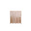 Cloison pliante en bois massif l 55,2 po x H 65 po, 4 panneaux, naturel