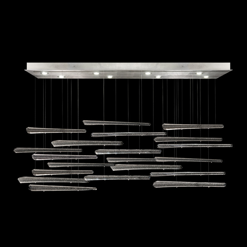 Elevate 8 - Light Pendant, Silver, White