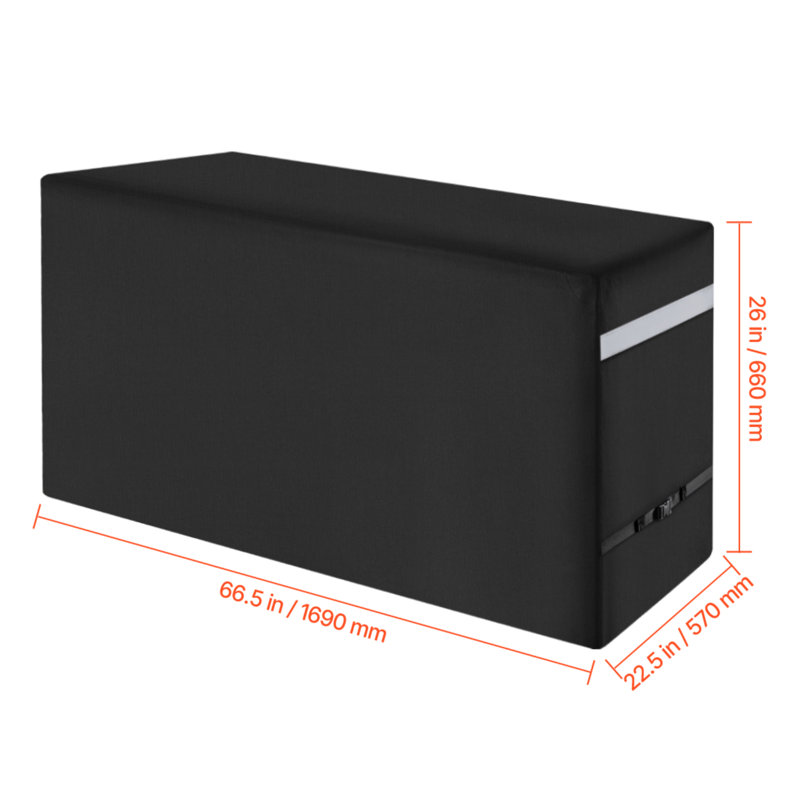 VEVOR Grill Cover, 66cm H x 168.9cm W x 57.2 cm D