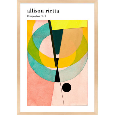 Composition Nr. 9 Print by Allison Rietta