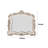 Vazken Wood Flat Wall Mirror