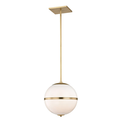 Luminaire suspendu sphère 1 lumière Conrad