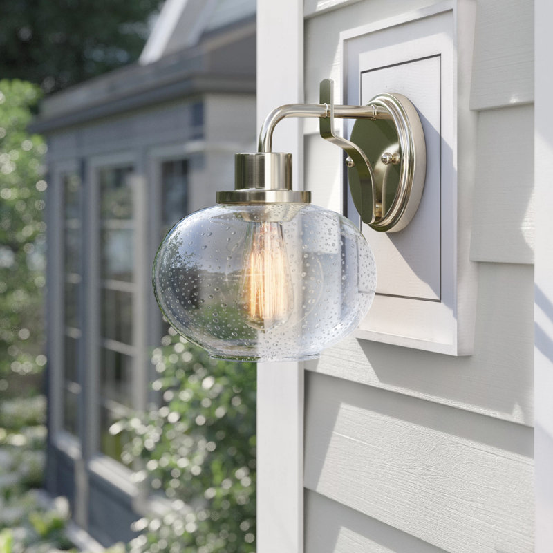 Spofford Wall Light, Brushed Nickel