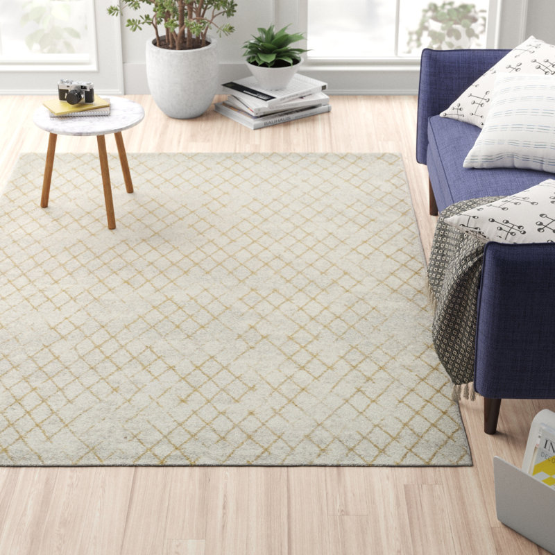 Tyronza Geometric Area Rug, Rectangle 135 x 200cm