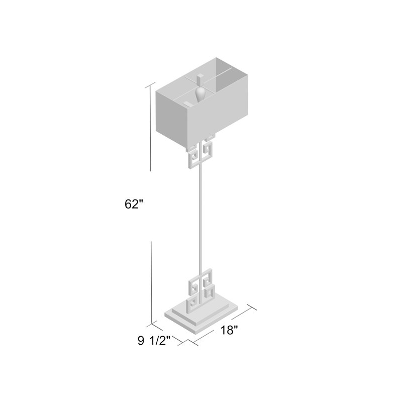 Lampe sur pied 62 po Stanberry