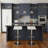 Aryelle Swivel Upholstered Adjustable Height Counter Stool with Metal Frame-95031697