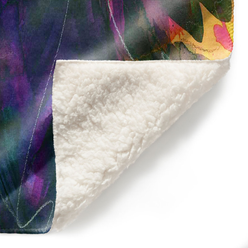 Couverture sherpa douce angel 21, l 68 po x L 80 po