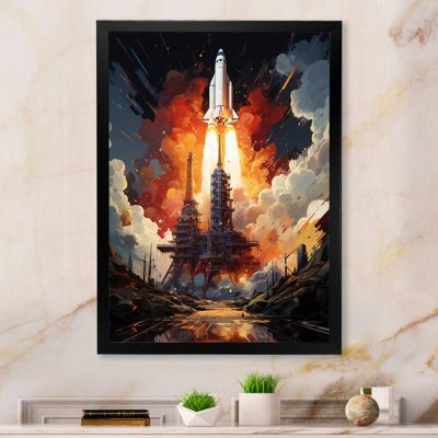 " Rocketship Cosmic Ascent I "