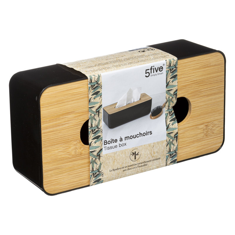 Bathroom Storage Container, Black