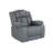 RAIZE GREY POWER RECLINER WITH LED