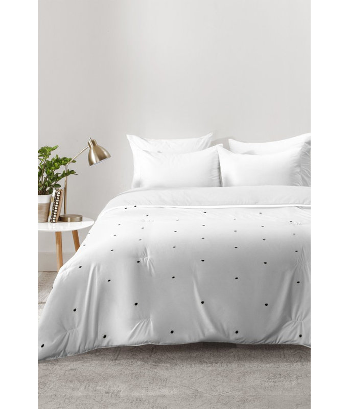 Ensemble d'édredon Social Proper, Édredon pour lit simple TG + 1 taie décorative