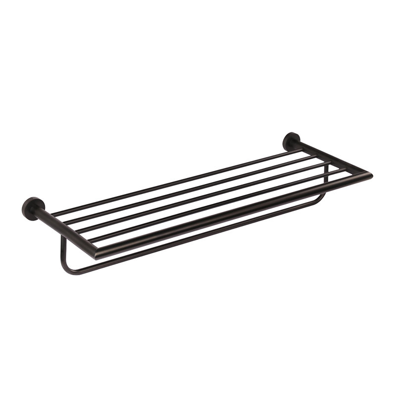 Ronda Towel Rack, Matte Black