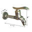 Robinet de robinet de jardin en laiton antique Lupin