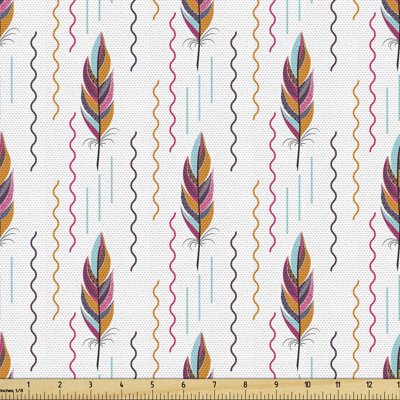Glastbury Bohemian and Wavy Motifs Fabric