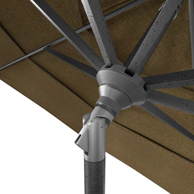 Parasol de marché 11 pi Fayean, Sunbrella® ‑ lin sésame