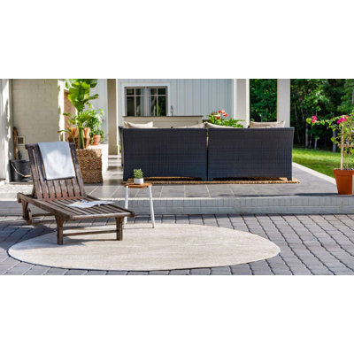 Tapis d'extérieur couleur chameau Claudia