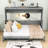 Wood Murphy Bed with Shelves-1482581206-1482581209