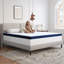 Surmatelas en mousse à mémoire de forme moyenne infusé de gel pour un sommeil confortable-581430093-573631811