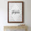 «Hello Gorgeous», art textuel sur toile-61336316-61336315