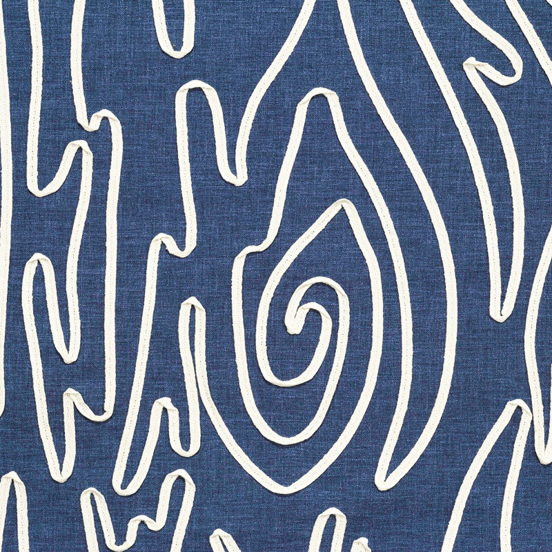 Bay Point Meander Sea Fabric