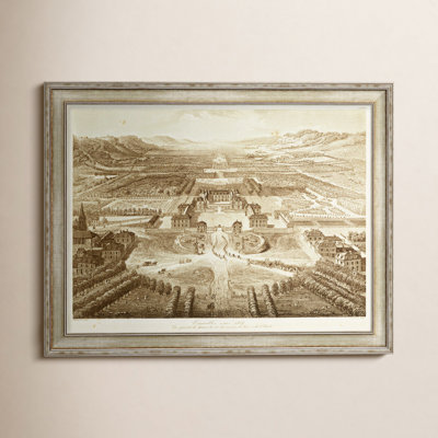 Bird's Eye View of Versailles Wall Art