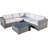 Josselyn 4 - Person Modular Patio Conversation Set with Cushions-1802343717