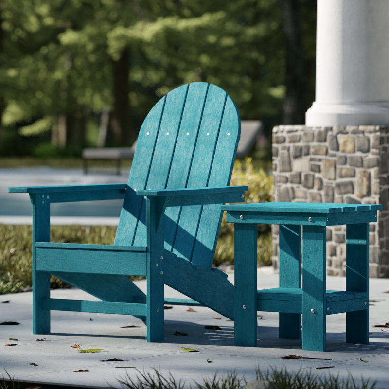Freedom Traditional Adirondack Chair, Aruba Blue