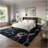 Latitude Run® Column Nikica Rug White and Silver-1959603197