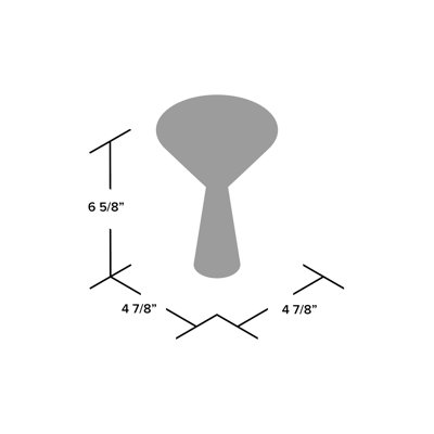 Verre martini 8 oz. alanso