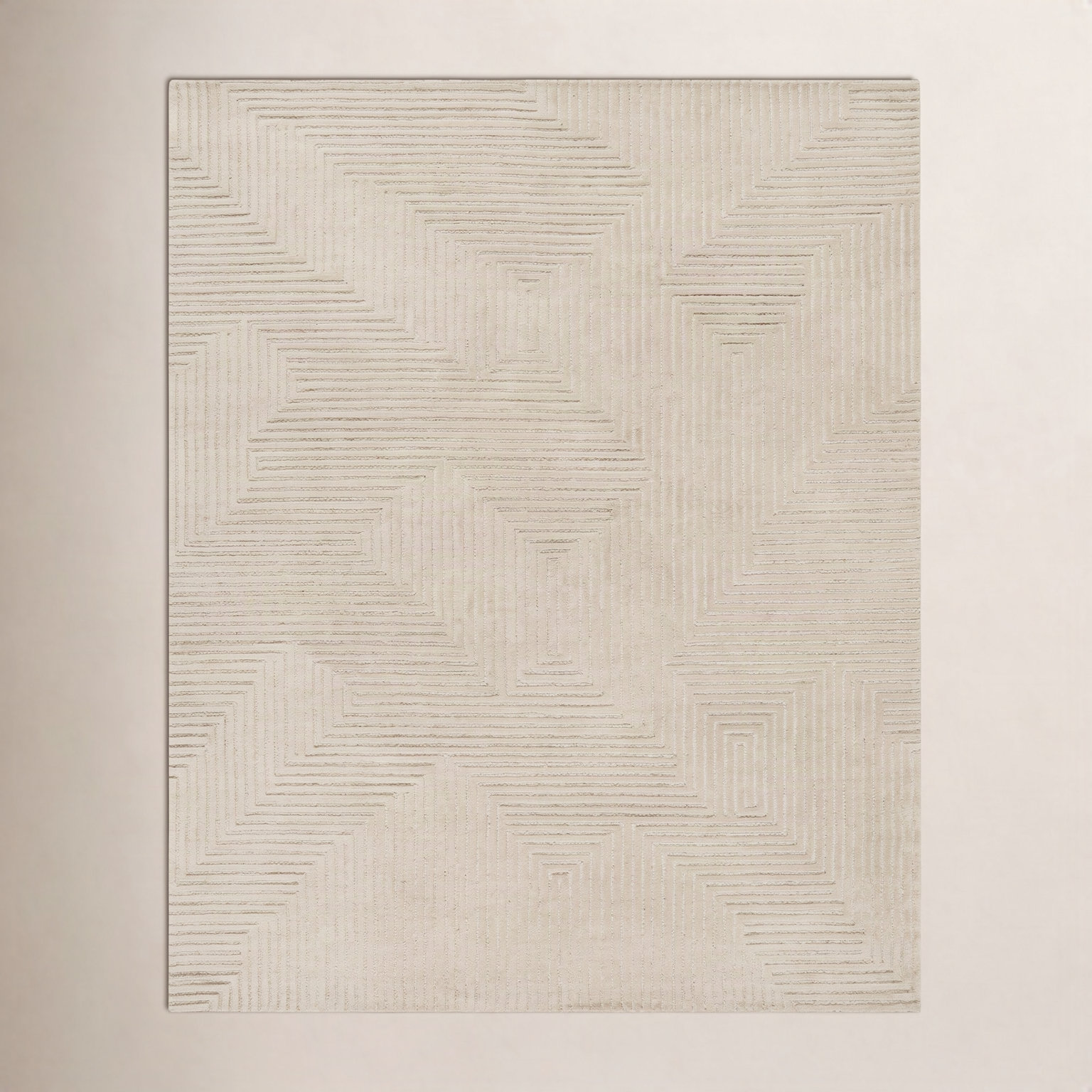 Polk Hand-Tufted Geometric Rug, Rectangle 2' x 3'