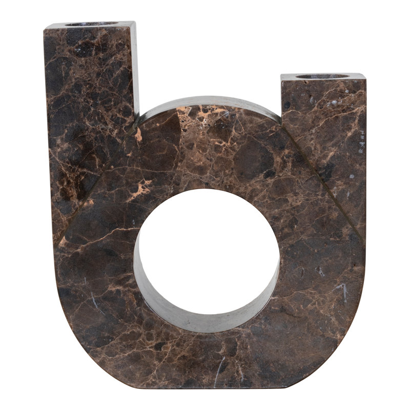 Marble Tabletop / Centrepiece Candlestick
