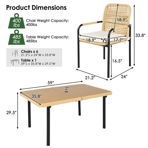 Dimensions du produit