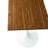 Travis 24" Square Bar Height Table With MDF Top And Stainless Steel Pedestal Base - Dining Table For Modern Home And Kitchen-235228639-235228635