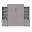 Grand lit escamotable en bois massif avec rangement Johnniemae-449826401
