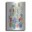Art mural en métal Wrought Studio ™ «Geometric Collage I» par Courtney Prahl-102370125