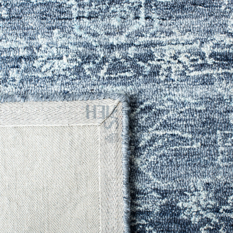 Lagro Hand Tufted Performance Oriental Rug, Round 6'