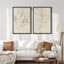 «Winter's Prelude Bare Trees», 2 pièces sur toile-98374000-98374001