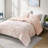 100% Bedding Twin/Twin Xl - And With Crushed Velvet Comforter