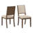 Patino 72" Rectangular Dining Set With Boucle Fabric Chairs-1975763964
