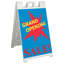 Porte-affiche pliant double-92759310