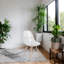Chaise en acrylique Noeleen